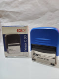 Colop 30 Self-Inking Rubber Stamp