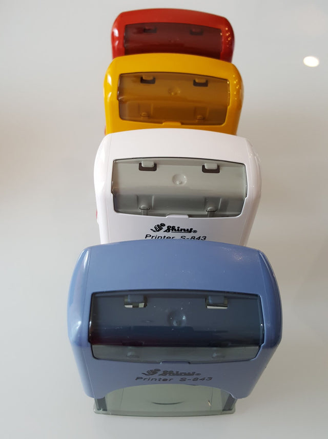 Shiny S-843 Self-Inking Rubber Stamp
