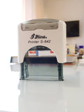 Shiny S-842 Self-Inking Rubber Stamp