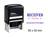 Shiny S-827D  Printer Self Inking Stamp with Dater