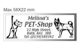 Shiny  S-824 Printer Self Inking Rubber Stamp