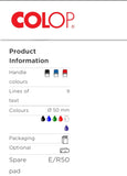 COLOP Printer R50  Self-Inking Rubber Stamp