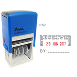 S-402 Shiny Self-Inking Stamp RECEIVED