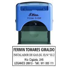 Shiny S-846 Printer Self Inking Rubber Stamp