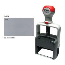 Shiny E-906 Self-Inking Rubber Stamp ~ Heavy Duty