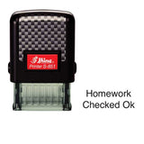 Shiny S-851 Self-inking Stamp Printer with Key Chain