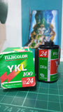 FILM Expired FujiColor YKL Color Print Film, 100 speed 35mm Film