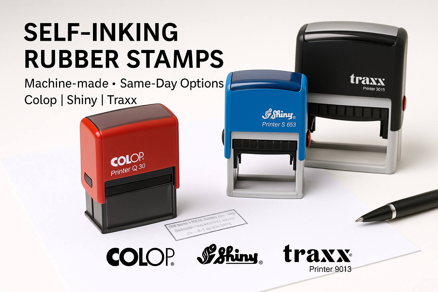 Self-Inking Rubber Stamps Legazpi