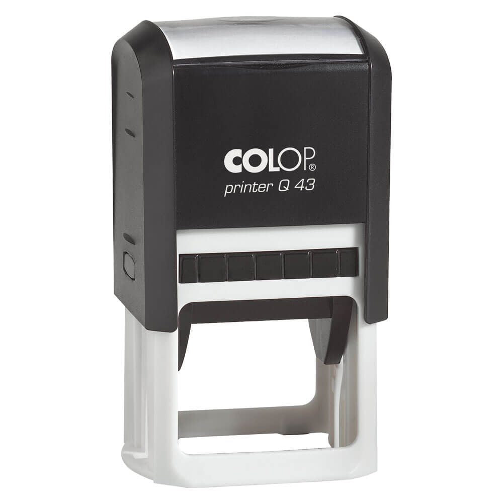 COLOP Q43 Printer  Self-Inking Rubber Stamp