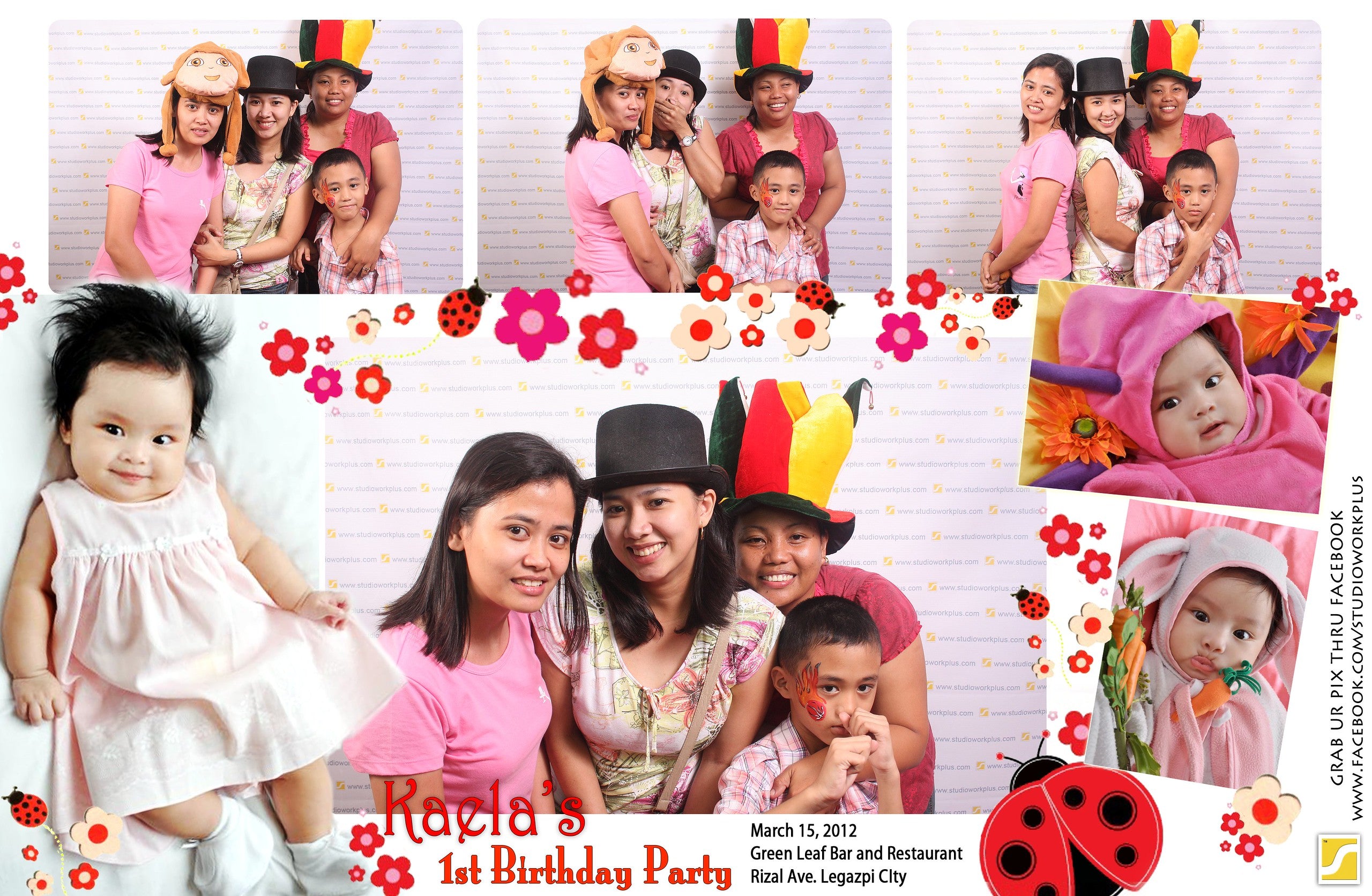 Photobooth Rental with Props and Backdrop & Unlimited Prints
