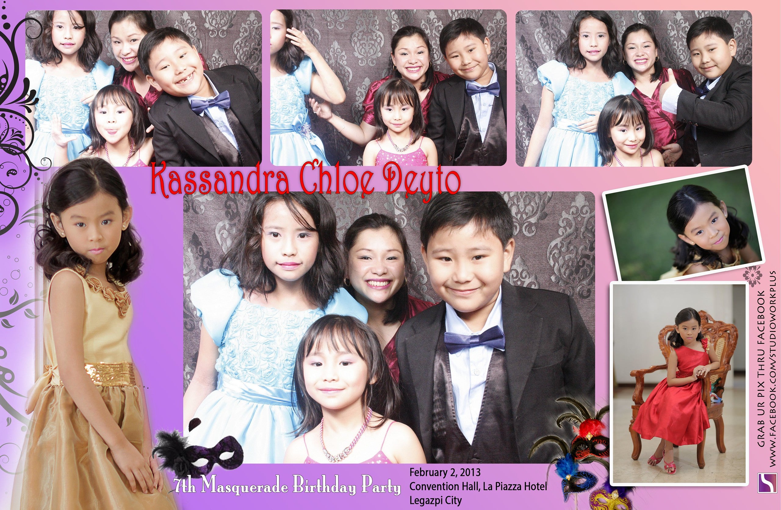 Photobooth Rental with Props and Backdrop & Unlimited Prints
