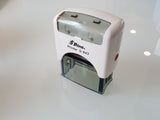 Shiny S-843  Self-Inking Rubber Stamp