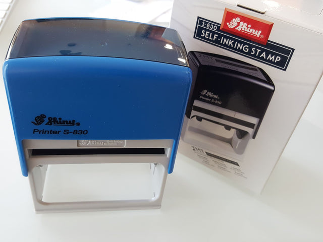 Shiny  S-830 Self-Inking Rubber Stamp