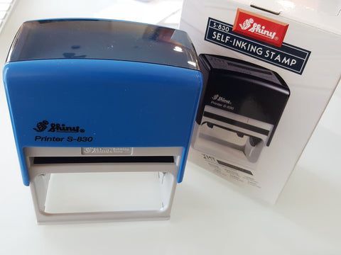 Shiny  S-830 Self-Inking Rubber Stamp