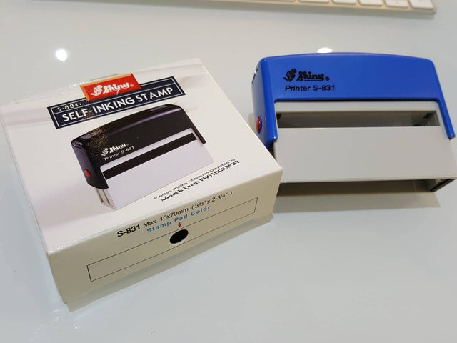 Shiny S-831  Self-Inking Rubber Stamp