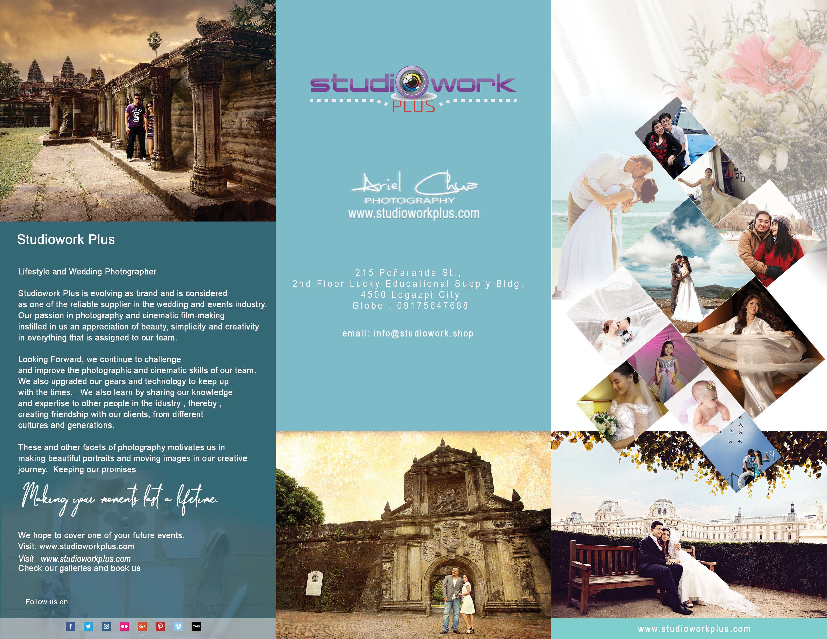 Grand Elite Package 11X14 Wedding  Album | Video Art Film Package