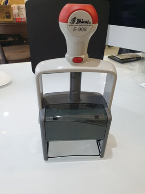 Shiny E-908 Heavy Duty Rubber Stamp plate only