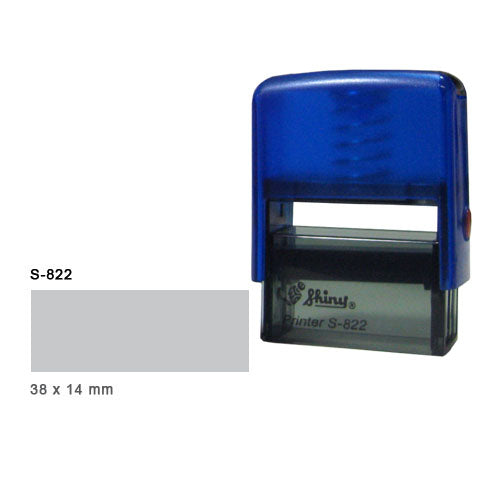 Shiny S-822 Self Inking Rubber Stamp Printer 2 lines