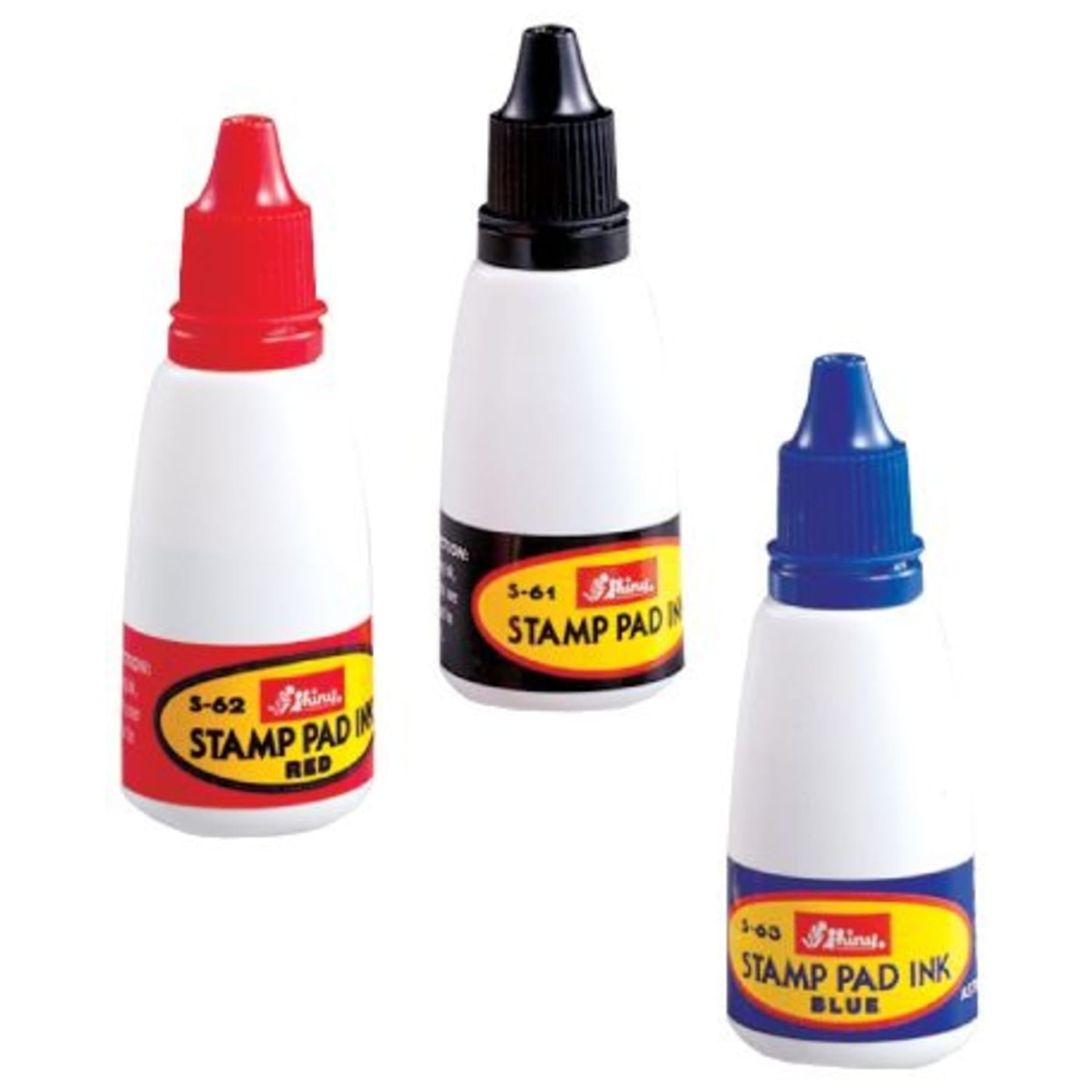 Shiny S-62 Stampad Ink  Shiny Red Ink, 28 ml.