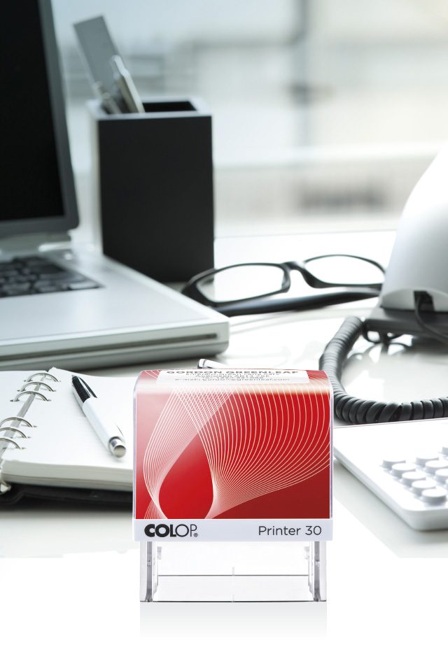 Colop 30 Self-Inking Rubber Stamp