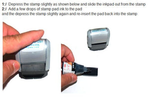COLOP Printer 60 Self-Inking Rubber Stamp