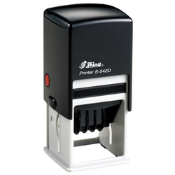 Shiny S-542D  Self-Inking Dater Rubber Stamp
